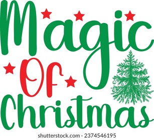 Christmas T Shirt Design, Christmas typography T Shirt Design