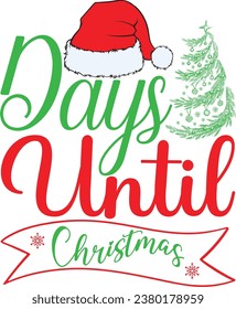Christmas T -Shirt Design, Typography design, 