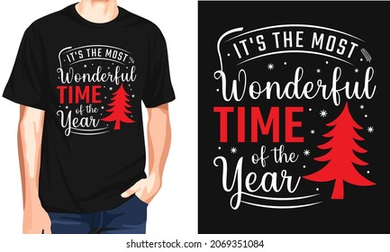 Christmas t shirt design vector. Family is the greatest Christmas gift, quote design for t shirts, mugs, bags, stickers, backgrounds, posters and for different print items.