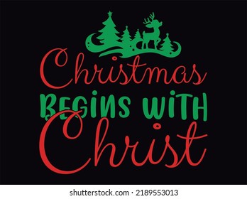 Christmas t shirt design vector file