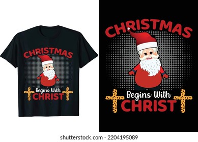Christmas t shirt design vector graphic