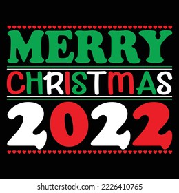 Christmas T shirt design vector