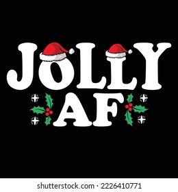 Christmas T shirt design vector