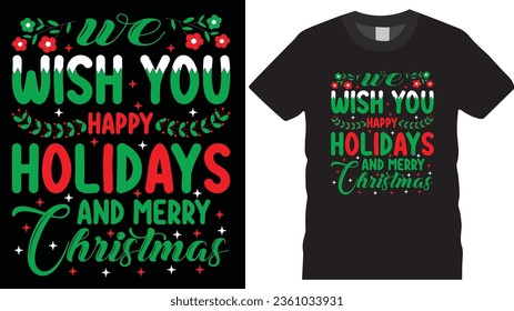 Christmas t shirt design vector element Christmas  t shirt 