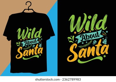 Christmas T shirt design Vector