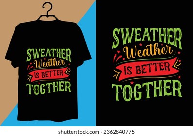 Christmas T shirt design vector