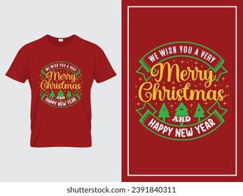 Christmas t shirt design vector Merry Christmas quotes