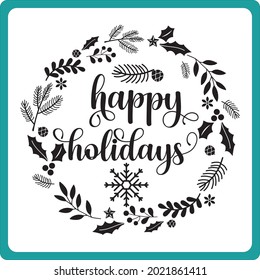 christmas t shirt and svg design
