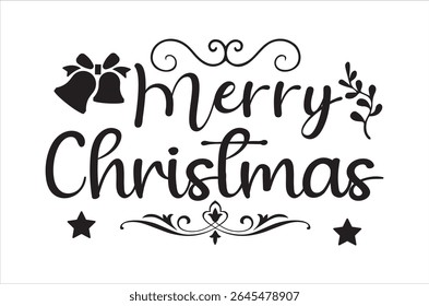 Christmas t shirt Typography, Silhouette, Christmas t shirt Cut Files for T-shirt, mug, poster and more, Good for, mug, gift, printing press