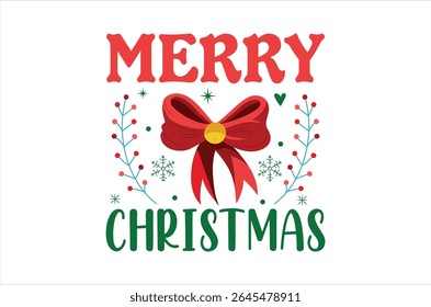 Christmas t shirt Typography, Silhouette, Christmas t shirt Cut Files for T-shirt, mug, poster and more, Good for, mug, gift, printing press