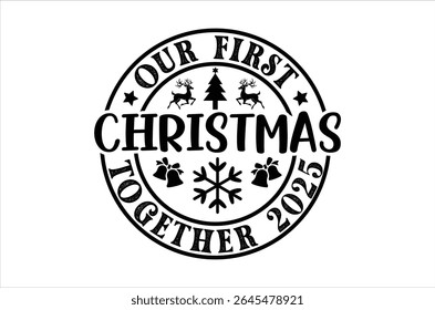 Christmas t shirt Typography, Silhouette, Christmas t shirt Cut Files for T-shirt, mug, poster and more, Good for, mug, gift, printing press