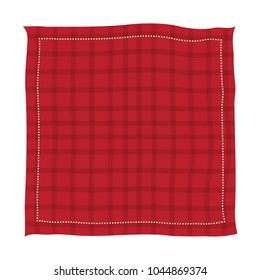christmas tableclothes isolated icon