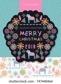 Etiqueta de Navidad / etiquetas