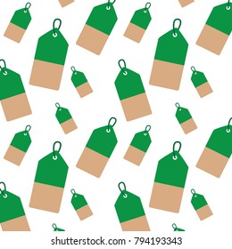 christmas tag price hang sale celebration pattern
