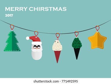 Christmas tag, printable layout of the mall, or the production of cards.