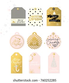 Christmas tag set