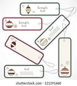 Christmas tags