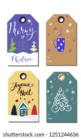 Christmas tags cute collection