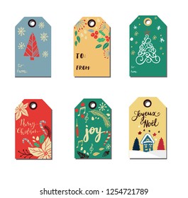 Christmas tags cute collection