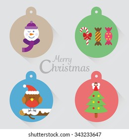 Christmas Tags Set V