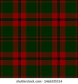 Christmas tartan plaid. Festive and decorative textile pattern in red, green and black color.