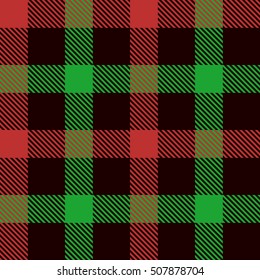Christmas Tartan Seamless Patterns. Tartan plaid  background. Seamless samples for background, suitable for Christmas and New Year. Suits for decorative paper  well as for hand crafts and DIY.