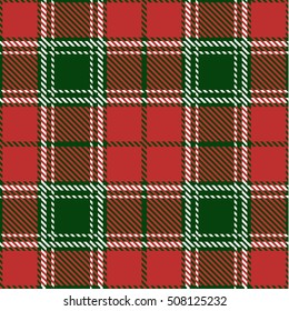 Christmas Tartan Seamless Patterns. Tartan plaid  background. Seamless samples for background, suitable for Christmas and New Year. Suits for decorative paper  well as for hand crafts and DIY
