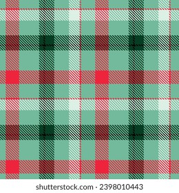 Christmas Tartan vs Plaids pattern seamless red green colour background.  Xmas Scottish Buffolo check flannel art design fo print fabric clots jacket kilt cotton fashion lumberjack 