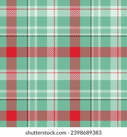 Christmas Tartan vs Plaids pattern seamless red green colour background.  Xmas Scottish Buffolo check flannel art design fo print fabric clots jacket kilt cotton fashion lumberjack 