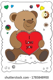 christmas teddy bear . .