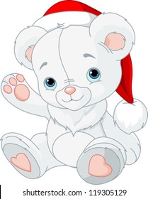 Weihnachten Teddybär Cute Weihnachten Teddybär.