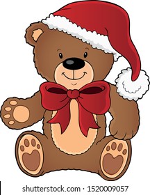 Christmas teddy bear topic