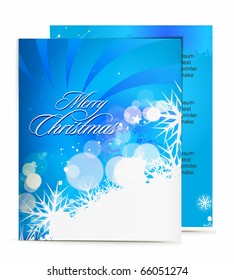 Christmas template designs of menu with best used of your flyer project.