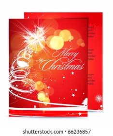Christmas template designs of menu with best used of your flyer project.
