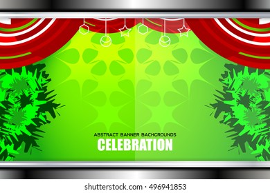 Christmas templates banner backgrounds, vector illustration