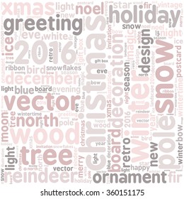 christmas -text graphics concept (word cloud)