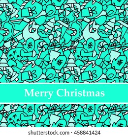 Christmas texture light blue