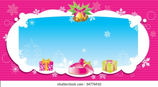 christmas theme signboard