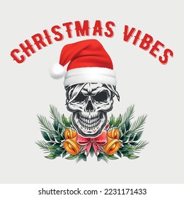 Christmas theme, slogan graphics, and illustrations with patches for t-shirts and other uses.