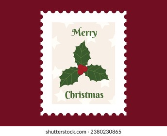 Christmas Theme Vector Arts with Christmas holiday celebration simple cute icons
