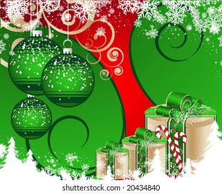 Christmas theme. Vector illustration for design.