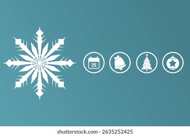 Christmas themed background, christmas icons to decorate, greeting cards, banners. vector illustration