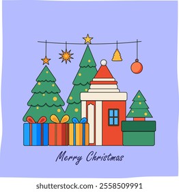 Christmas themed decoration, suitable for Christmas content