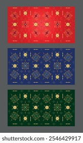 CHRISTMAS THEMED PATTERN BACKGROUND - MERRY CHRISTMAS