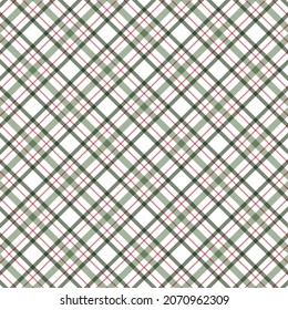 Christmas themed plaid pattern background