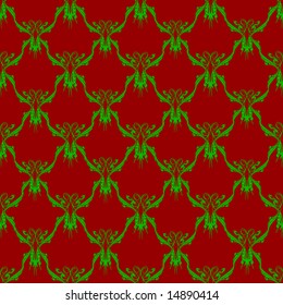 Christmas themed Seamless Tile
