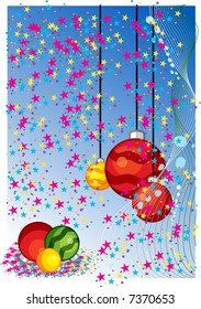 Christmas themes with bulbs