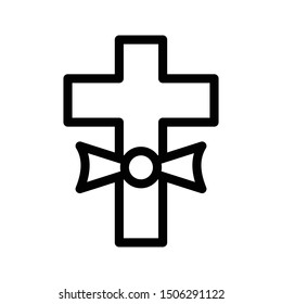christmas thin line vector icon