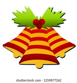 christmas three bell icon