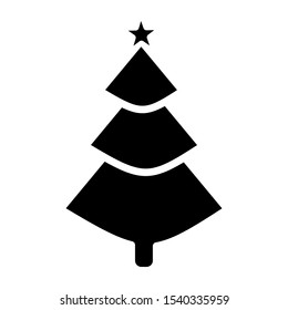 Christmas three icon vector design template